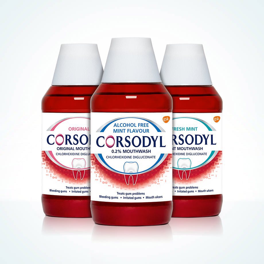 Treatment Mouthwash Corsodyl